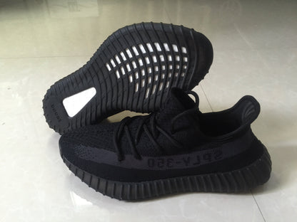 Adidas Yeezy Boost 350 V2 Black Knit Sneakers