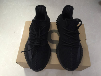 Adidas Yeezy Boost 350 V2 Black Knit Sneakers