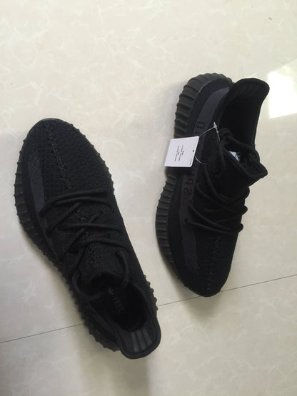 Adidas Yeezy Boost 350 V2 Black Knit Sneakers