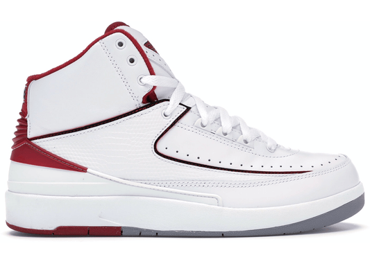 Jordan 2 Retro White Red (2014)
