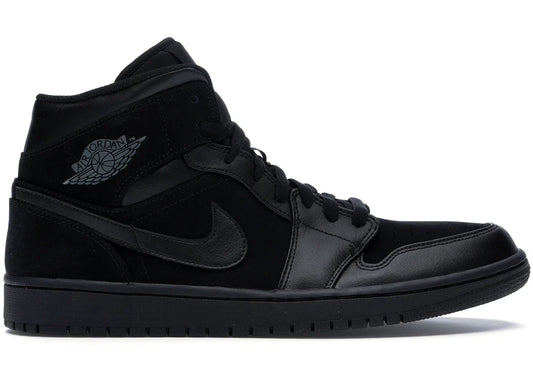 Jordan 1 Mid Triple Black (2018)