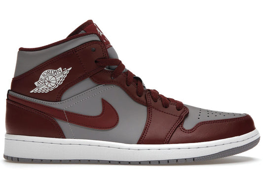 Jordan 1 Mid Team Red