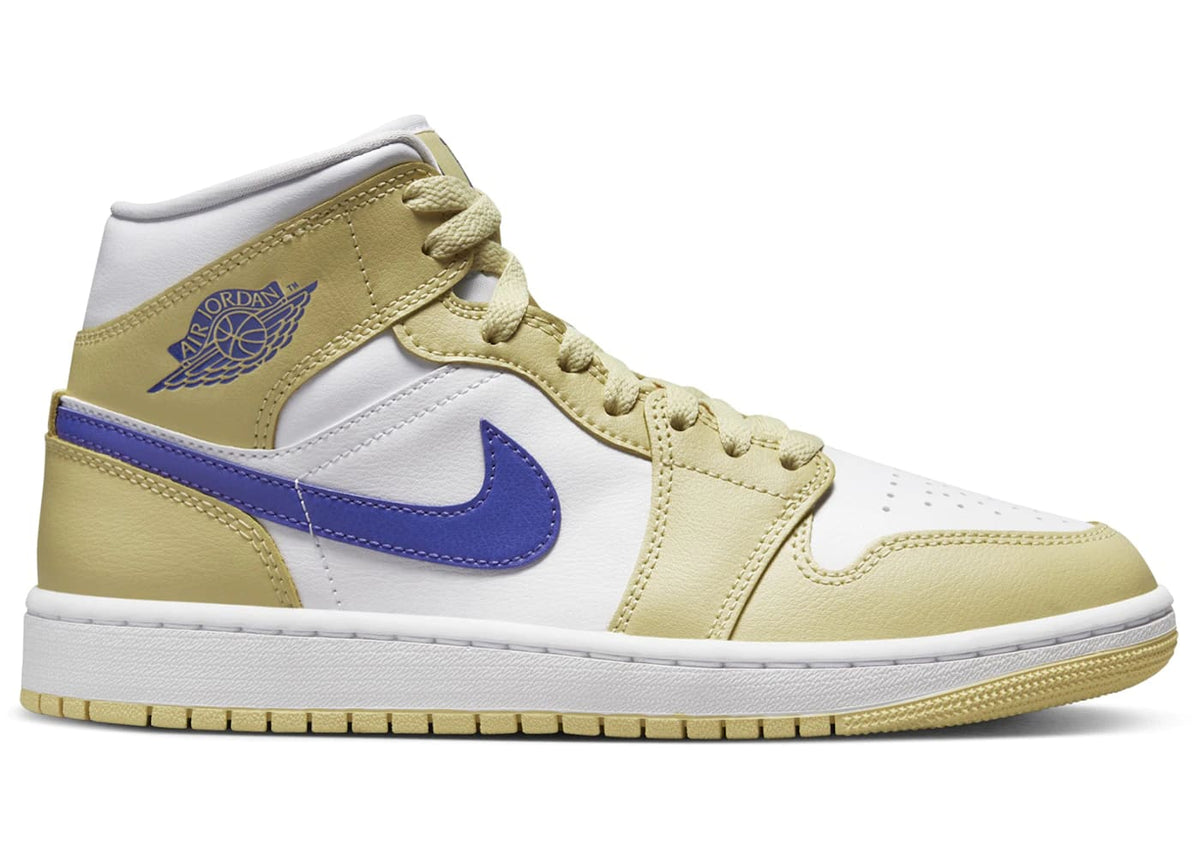 Jordan 1 Mid Lemon Wash Lapis (W)